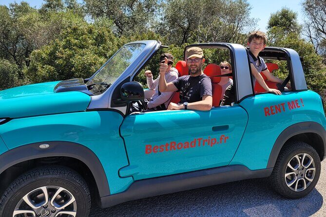 Drive a convertible along the coast and visit Eze and Fragonard - Road Trip by electric convertible: the vibe you feel fast