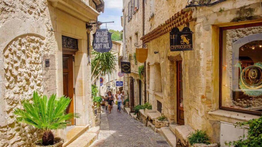From Nice: Cannes, Saint Paul de Vence and Wine Tasting - Saint-Paul-de-Vence: The Artist Town Stop That People Remember