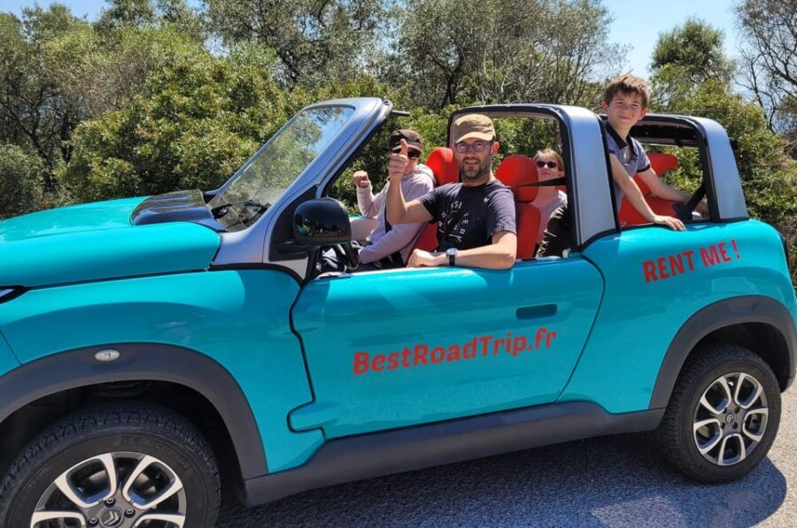 From Nice: Drive a convertible along the coast and visit Èze - Price and value: $235 for a private group up to 2