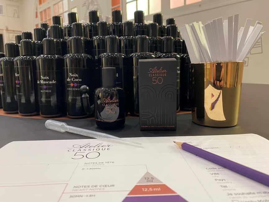 Nice: 1-hour Perfume Workshop - Step One: Walking Into a Real Perfume Workshop Setup