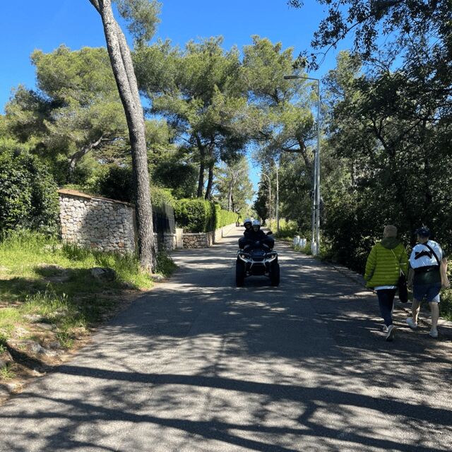 NICE BY ELECTRIC QUAD:panoramic tour from Nice - Mont Boron, Fort Mont Alban, and Views Toward Villefranche